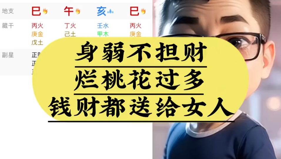 科普展现:财多身弱女命（财多身弱女命婚姻）