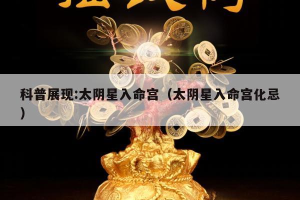 科普展现:太阴星入命宫（太阴星入命宫化忌）
