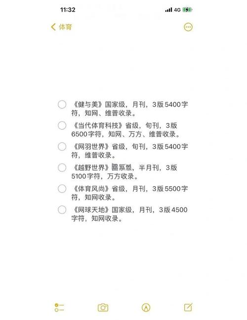 省级体育类期刊排名,体育类的省级期刊